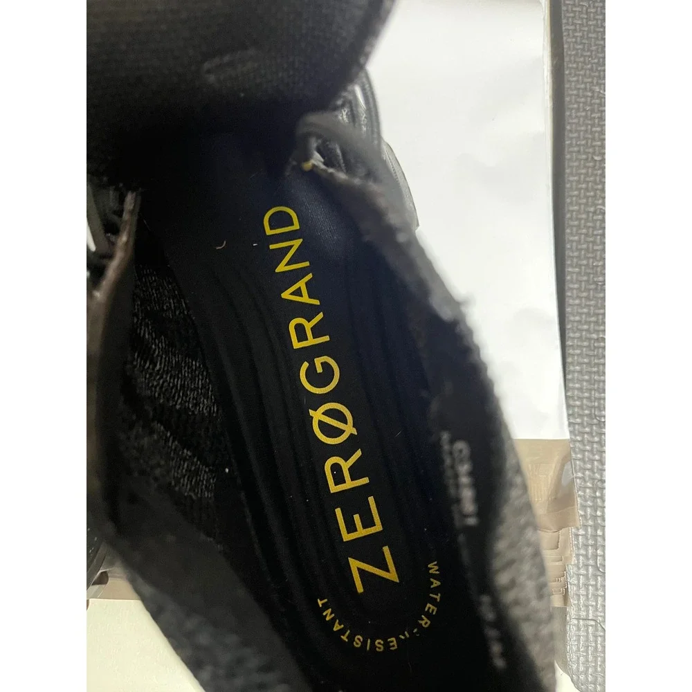 Cole Haan‎ Men's 4.ZERØGRAND Stitchlite Boots Caviar/Magnet C34861 Size 10.5